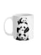 Pandas Printed Coffee Mug White/Black
