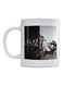 War Printed Ceramic Mug White/Black/Grey