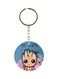 The So Cute Cartoon Charecter Printed Key Chain