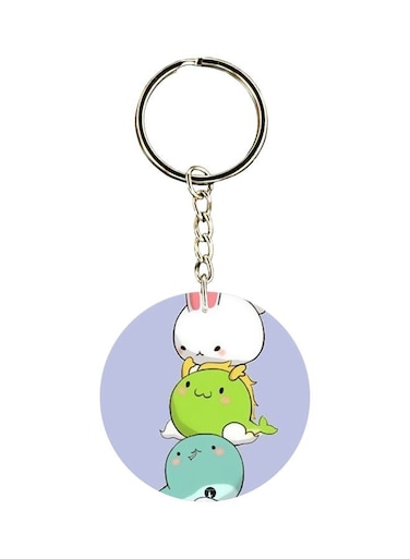 One Sided Printed Keychain
