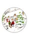 Snow And House Printed Fridge Magnet Multicolour