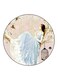Woman Printed Fridge Magnet Multicolour