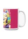 Premium Printed Ceramic Coffee Mug Multicolour 350ml