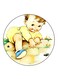 Baby Printed Fridge Magnet Multicolour