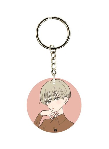Girl Printed Keychain