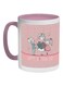 Happy Mother's Day Printed Coffee Mug Pink/White/Green 325ml
