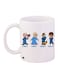 Alvin And The Chipmunks Printed Coffee Mug White/Blue/Brown 11ounce
