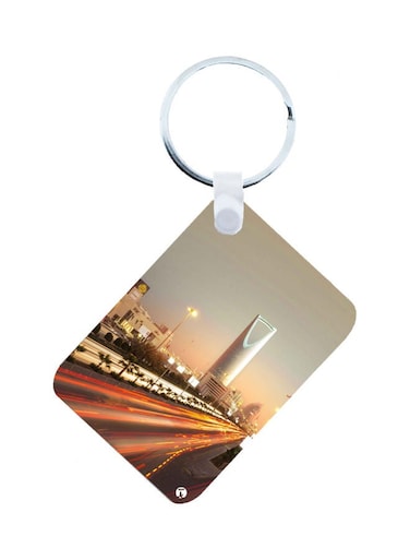 KSA National Day Car Key Chain