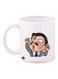 Anime Detective Conan Printed Mug White/Grey/Beige Standard Size