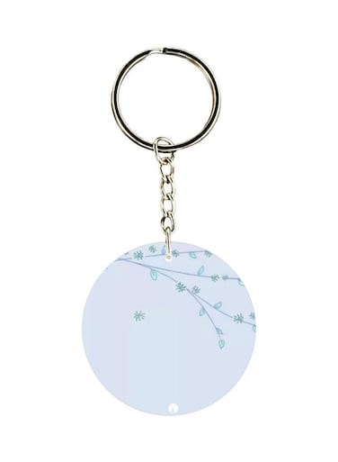Leaves Printed Keychain