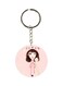 Printed Single Sided Keychain