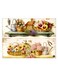 Printed Decorative Plate Multicolour 15 x 20cm