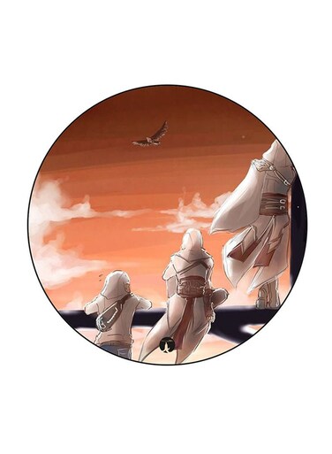 Video Game Assassin'S Creed Printed Fridge Magnet Multicolour