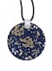 Flowers Printed Car Mirror Pendant