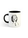 Marilyn Monroe Drawing Printed Mug White/Black