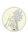Video Game Sonic Printed Fridge Magnet Multicolour