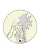 Video Game Sonic Printed Fridge Magnet Multicolour