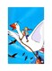 Printed Fridge Magnet Multicolour 8.5x0.4x5.5cm