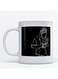The Man Printed Coffee Mug White