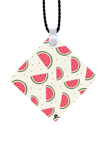 Watermelons Printed Car Mirror Pendant