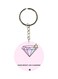 Shine Bright Like A Diamond Quote Printed Keychain