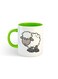 Eid Al-Adha Sheep Printed Mug White/Green