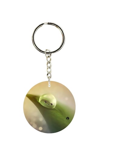 Cartoon Printed Keychain