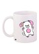 Printed Coffee Mug White/Pink