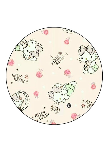 Hello Kitty Printed Fridge Magnet Round Multicolour