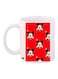 Mickey Mouse Printed Coffee Mug White/Red/Black 11ounce