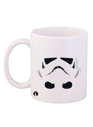 Star Wars Design Mug White/Black 11ounce