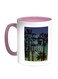 Enjoy The Summer Time Printed Coffee Mug Pink/White/Blue 11ounce