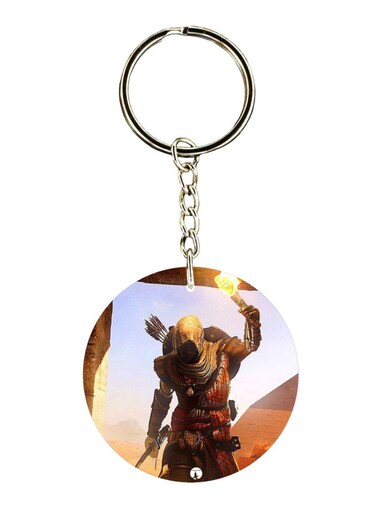 Double Sided Assassin's Creed Printed Keychain