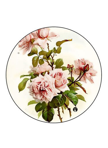 Flower Printed Fridge Magnet Multicolour