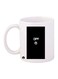 English Phrases Printed Coffee Mug White/Black