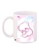 Cartoon Printed Coffee Mug White/Pink/Blue 11ounce