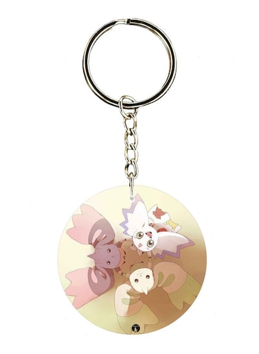 The Anime Digimon Printed Keychain
