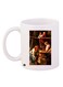 Girls Printed Coffee Mug White/Brown/Red 11ounce