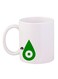 Digimon Printed Mug White/Green