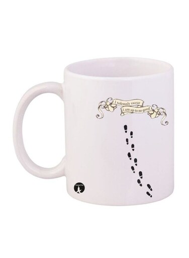 Harry Potter Printed Mug White/Black/Beige