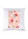 Printed Pillow Polyester White 30x30cm