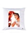Printed Pillow Case polyester White 30x30cm