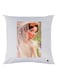 Disney Princess Printed Throw Pillow White/Green/Brown 30x30cm