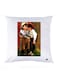Printed Pillow Case polyester White 30x30cm