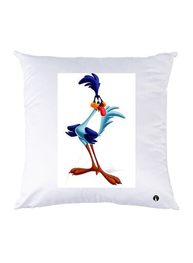 Printed Pillow polyester White 30x30cm