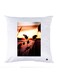 Printed Pillow Case polyester White 30x30cm