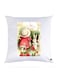 Printed Pillow Case polyester White 30x30cm