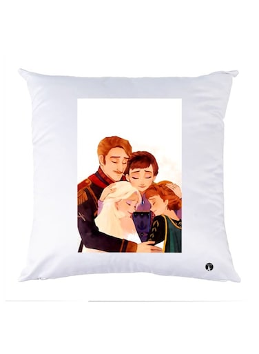 Printed Decorative Pillow Multicolour 30x30cm