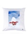 Printed Pillow Polyester White 30x30cm
