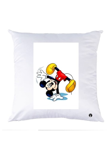 Printed Pillow Polyester Multicolour
